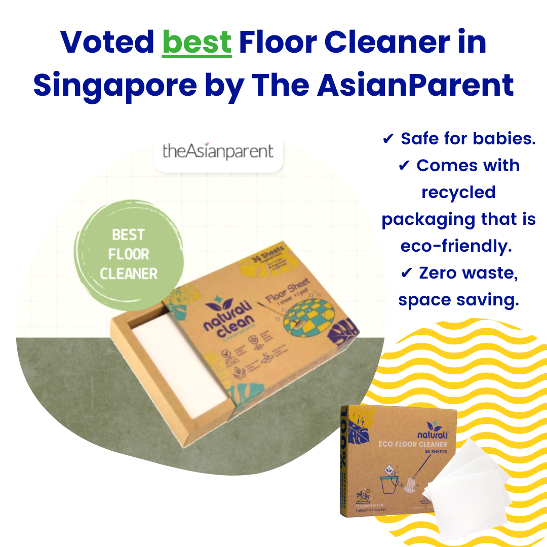Mop your floor without toxins and plastics.